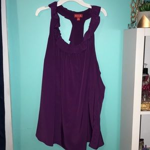 Dark Purple Mini Dress